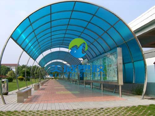 蘇州陽光板廠家供應U型鎖扣陽光板